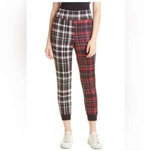 Alice + Olivia Plaid Joggers